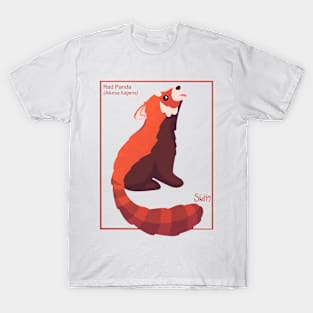 Red Panda Science T-Shirt